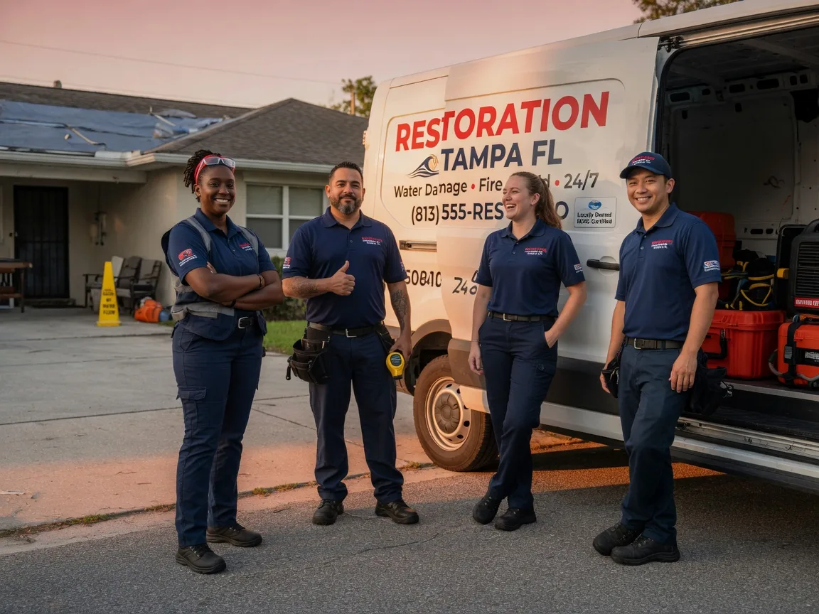 Water Damage Restoration company in Lufkin, TX